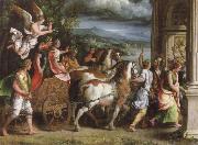 Giulio Romano triumph of titus and vespasia